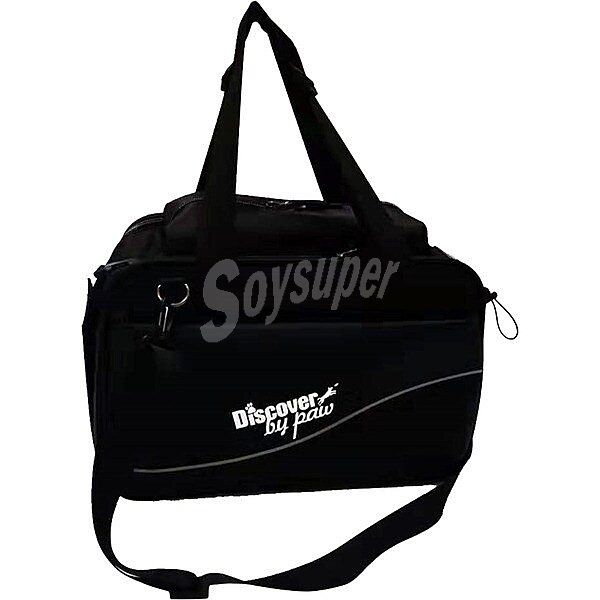 Bolso negro para perros 40x20x30 cm 1 unidad