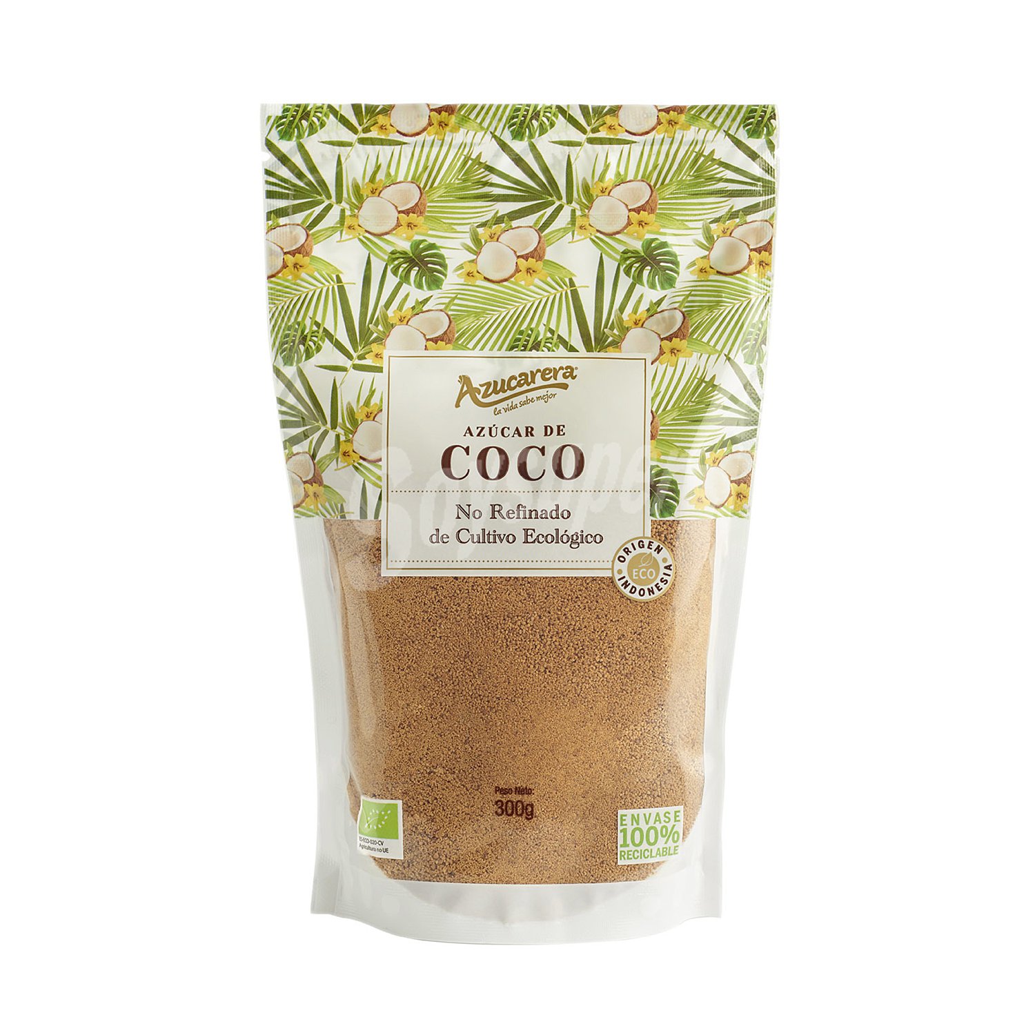 Azúcar de coco paquete 300 gr