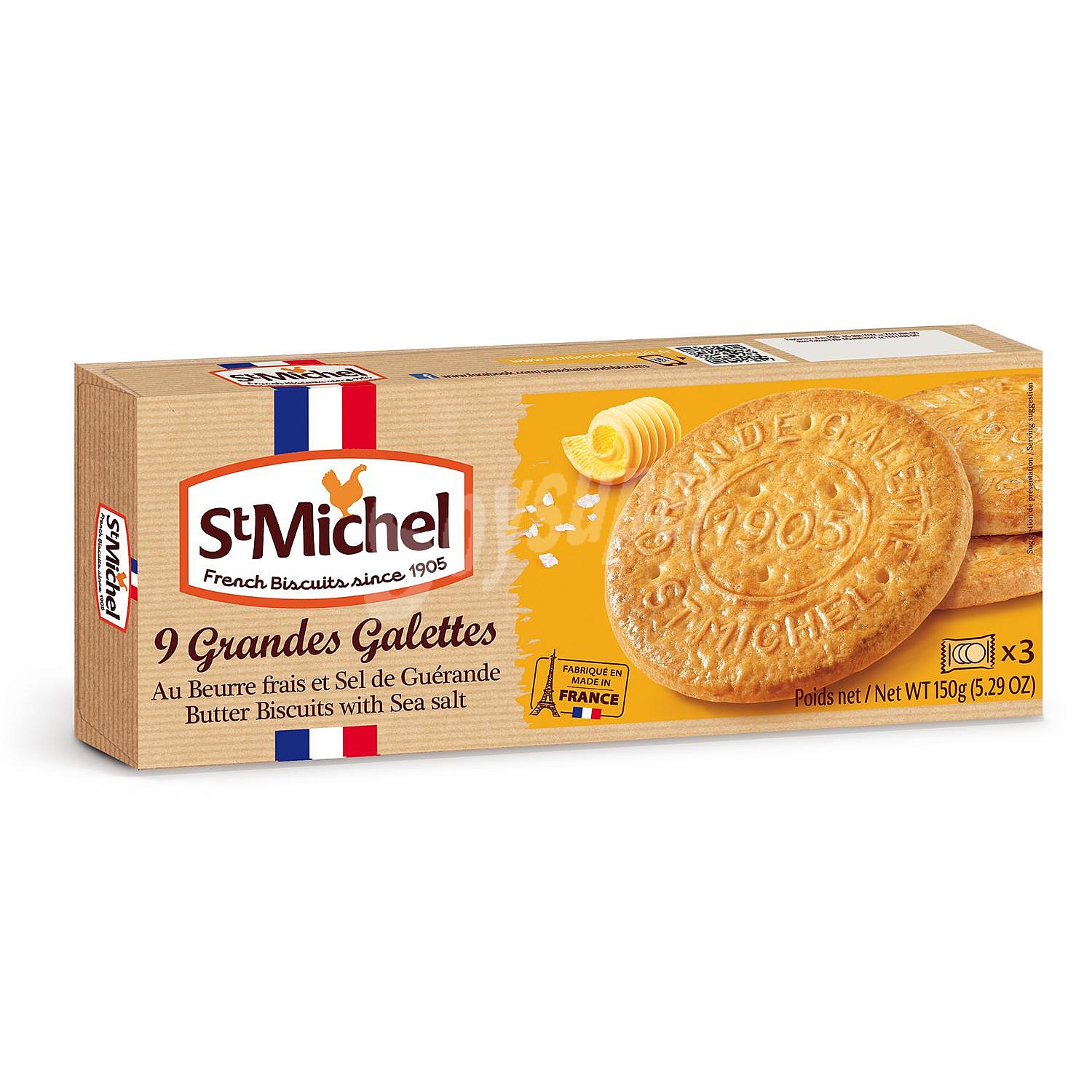 Galletas de mantequilla con sal stmichel