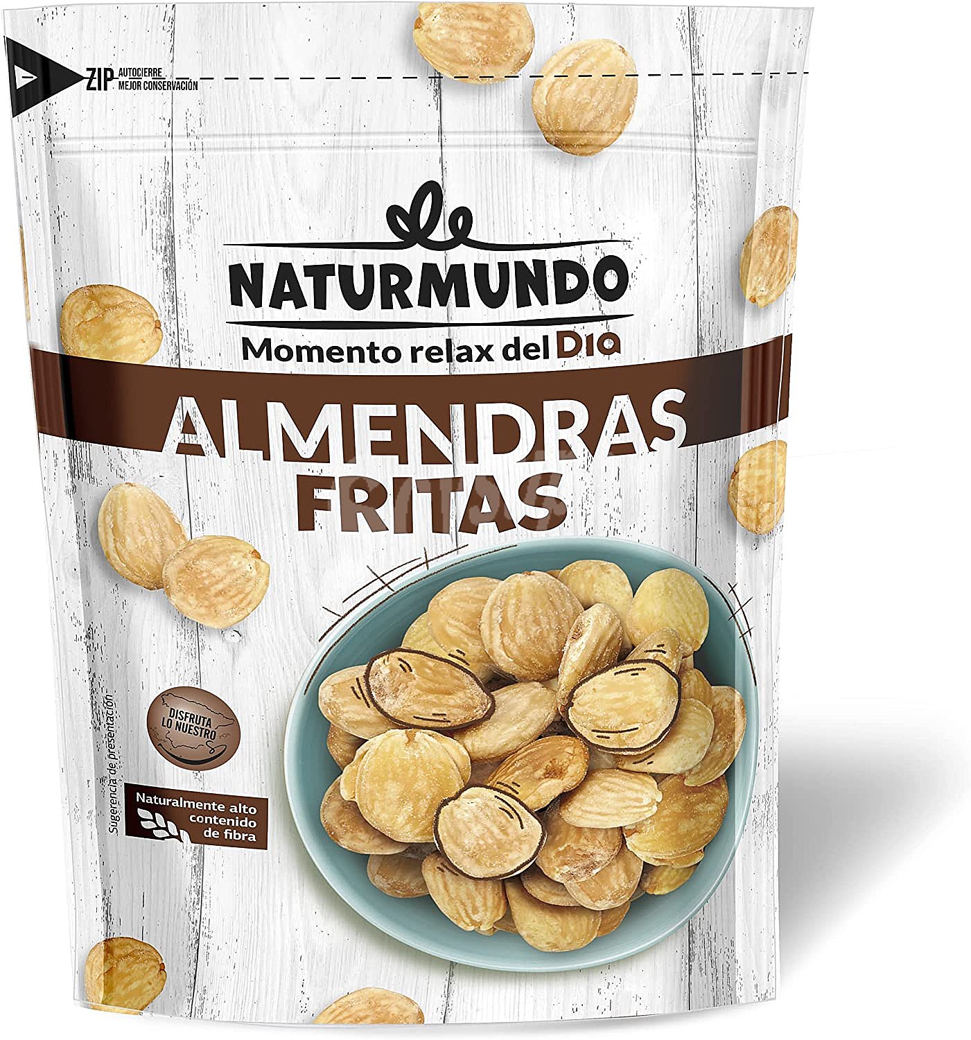 Almendras fritas saladas Naturmundo