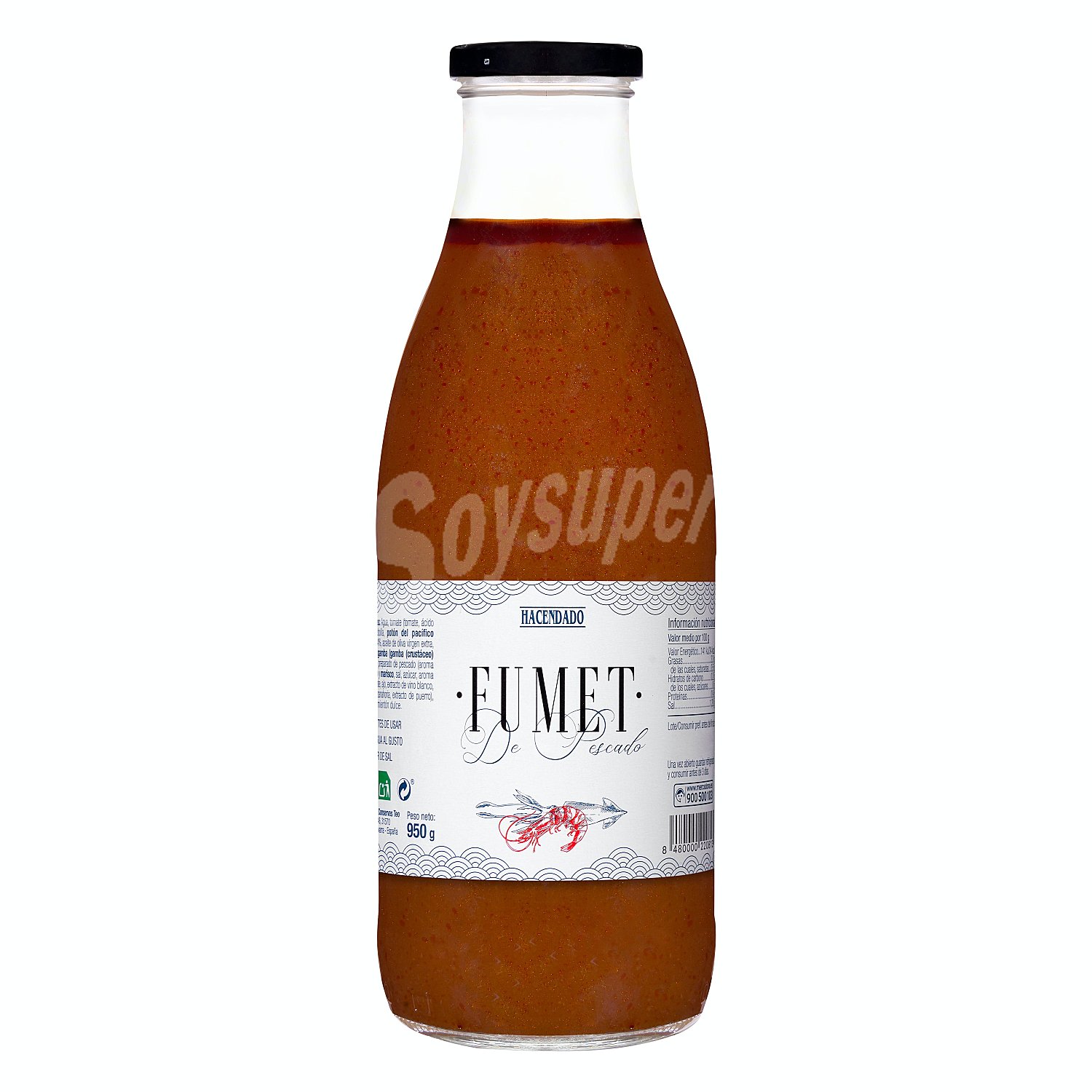 Caldo liquido fumet de pescado