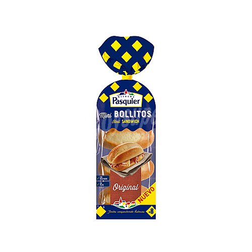 Pasquier Mini bollitos para sandwich pasquier