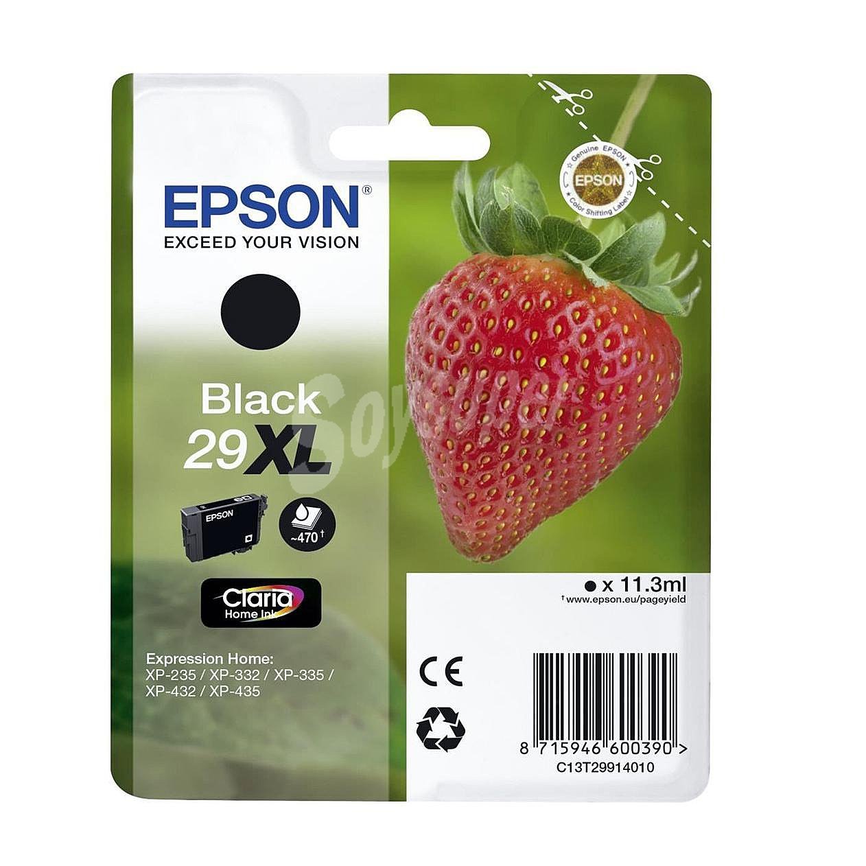 Cartucho de Tinta Epson 29XL - Negro