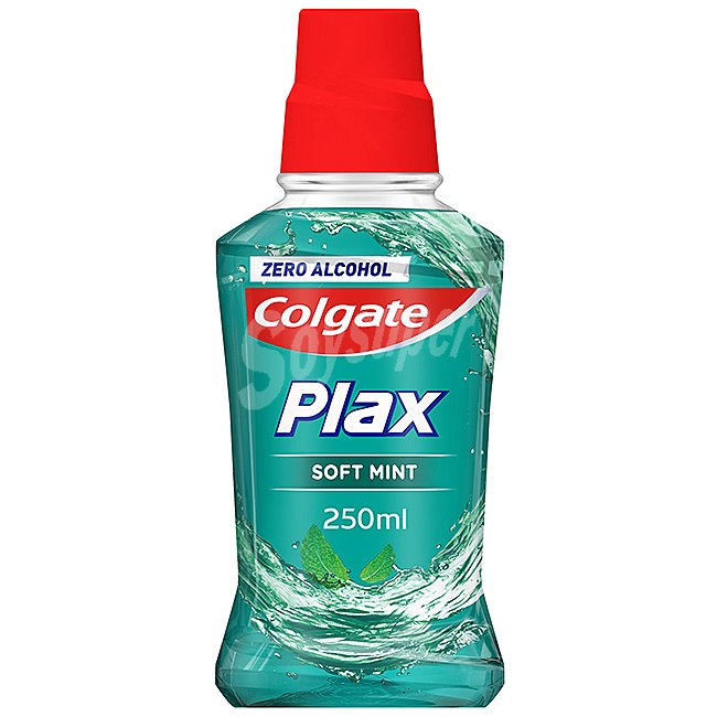 Enjuague bucal protección 24h antibacteriano Plax Soft Mint Colgate