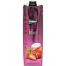 Pleasute bebida refrescante de zumo de fresa y dragonfruit con menta sin gluten