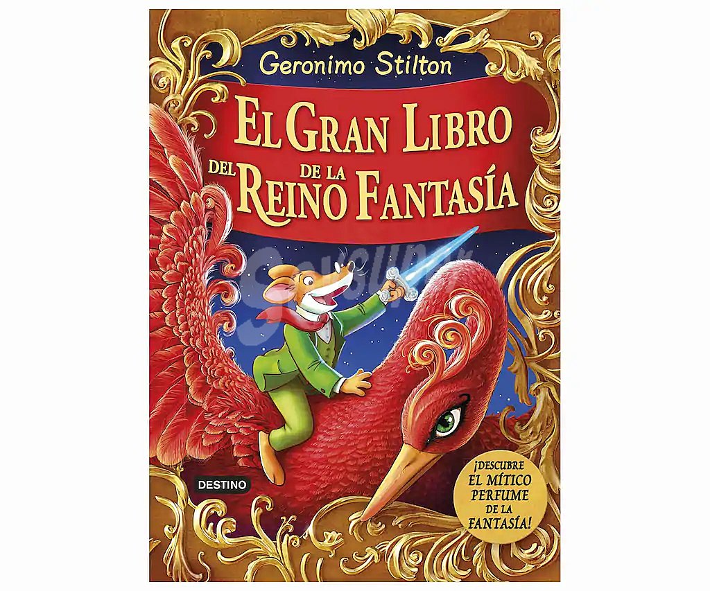 El gran libro del Reino de la Fantasía, geronimo stilton. Género: infantil. Editorial Destino