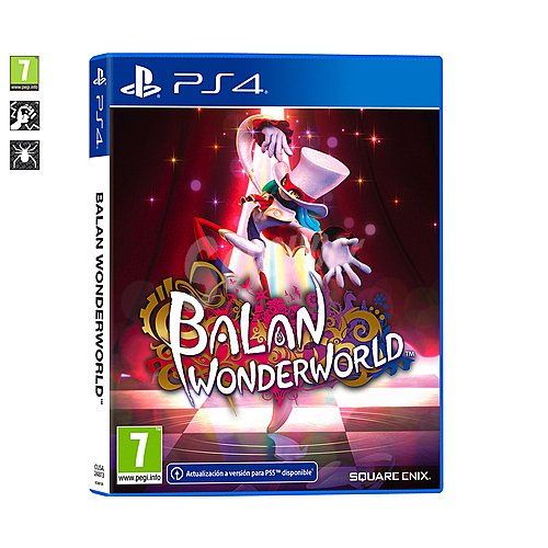 Balan Wonderworld para Playstation 4. Género: plataformas. pegi: +7.