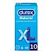 Preservativos natural xl durex, caja 12 uds.