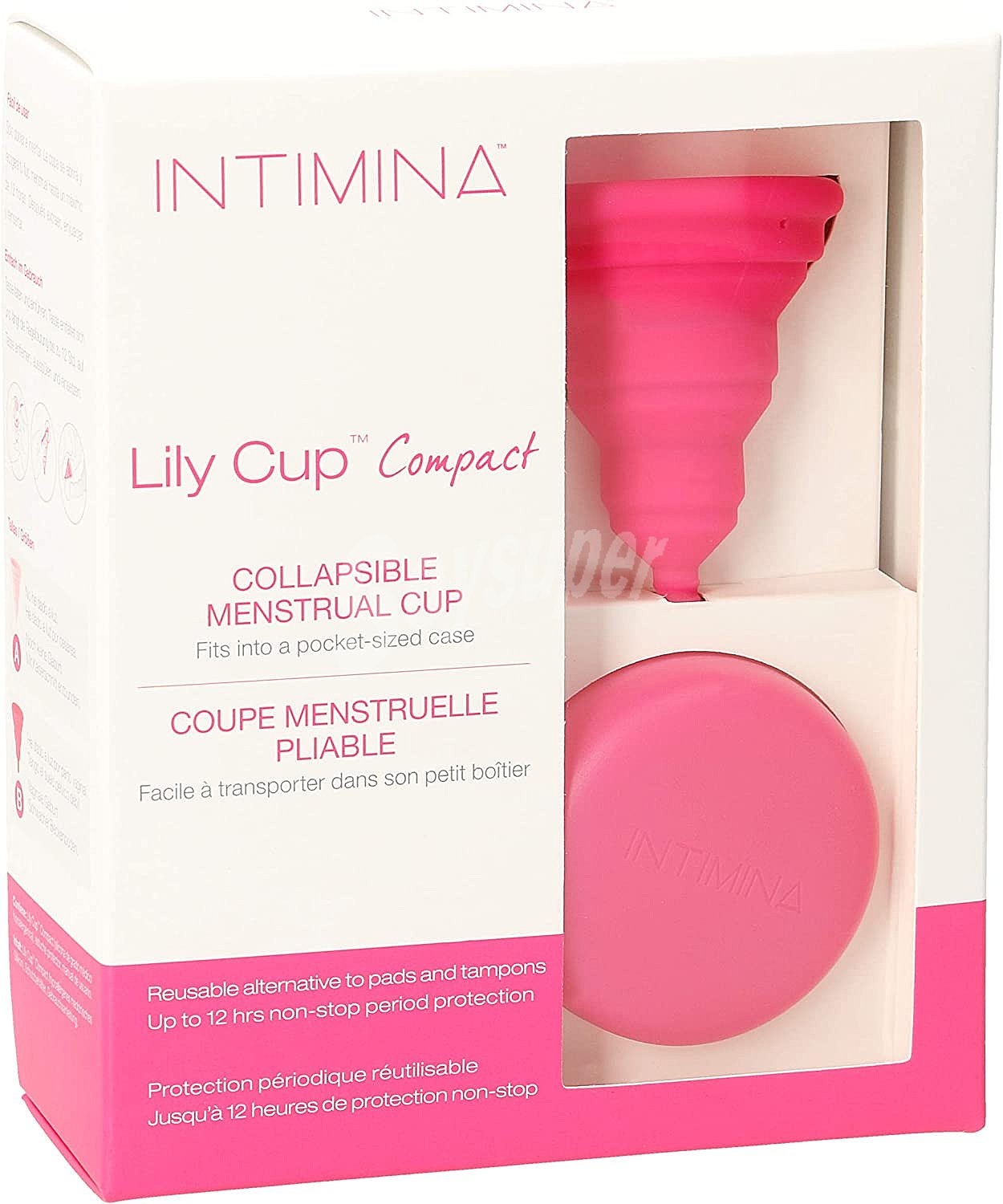 Intimina Copa menstrual plegable de tamaño B intimina