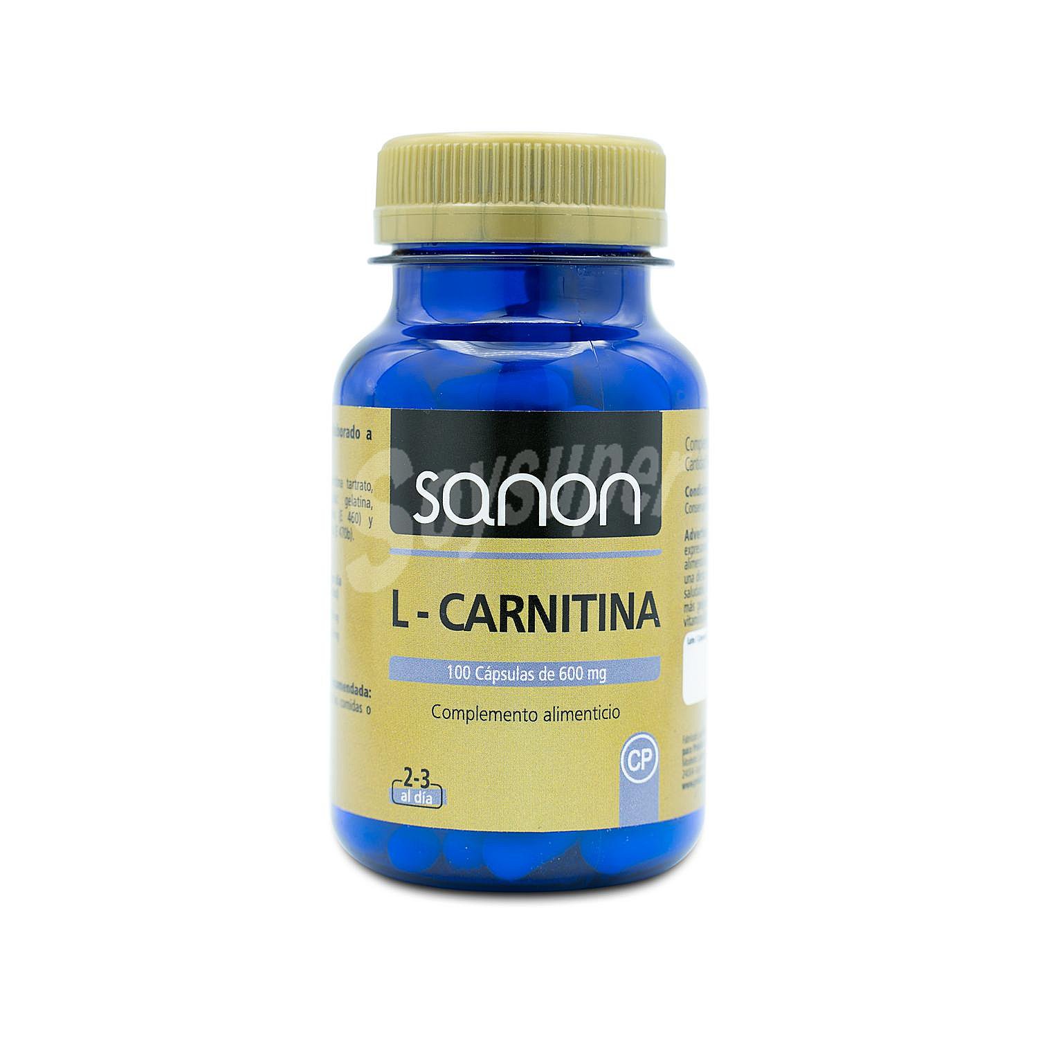 L-carnitina en cápsulas Sanon