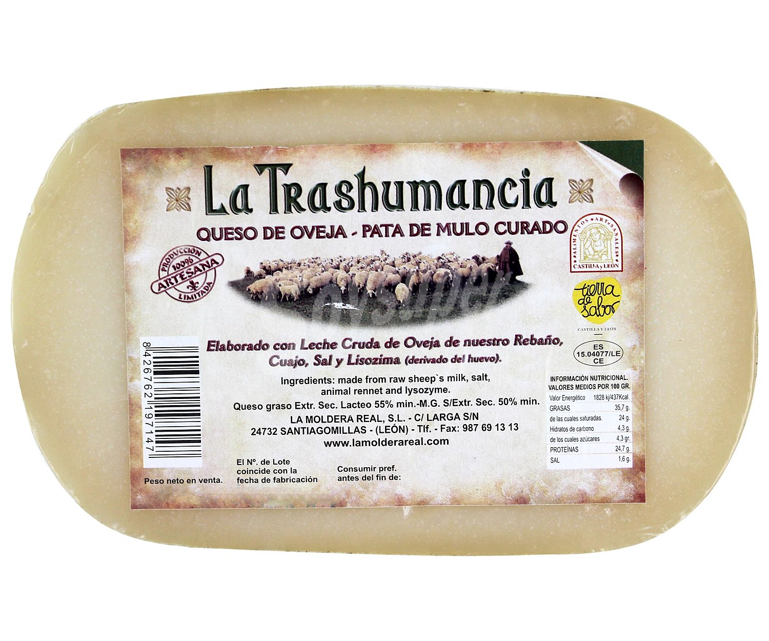 Queso de oveja curado