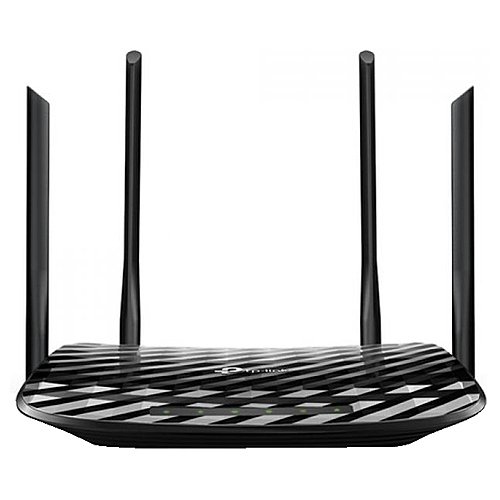 Router Gigabit Inalámbrico tp-link Archer C6, AC1200, doble banda, 4 puertos Gigabit Ethernet, 4 antenas