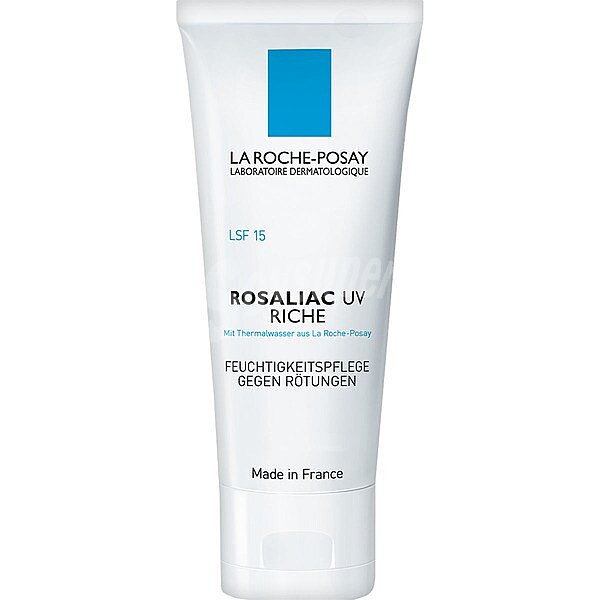 Rosaliac UV Rica crema hidratante antirojeces con SPF 15 para pieles reactivas tubo 40 ml