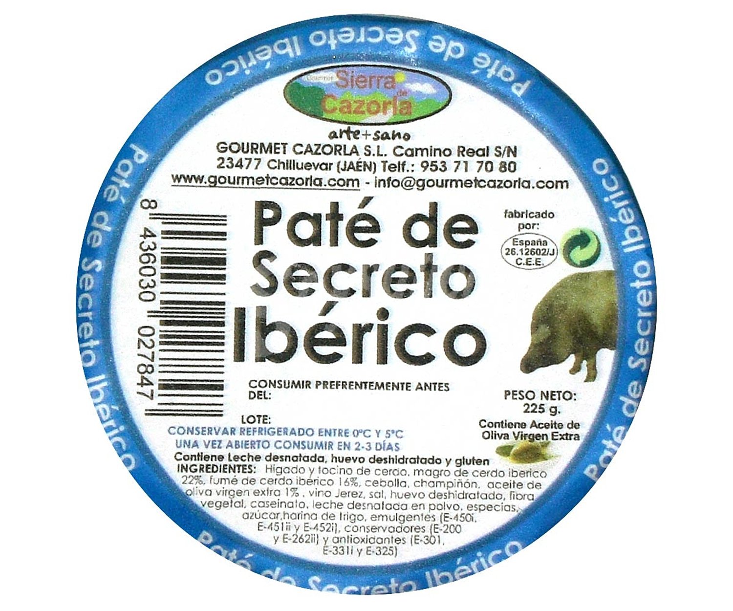 Paté de secreto Ibérico