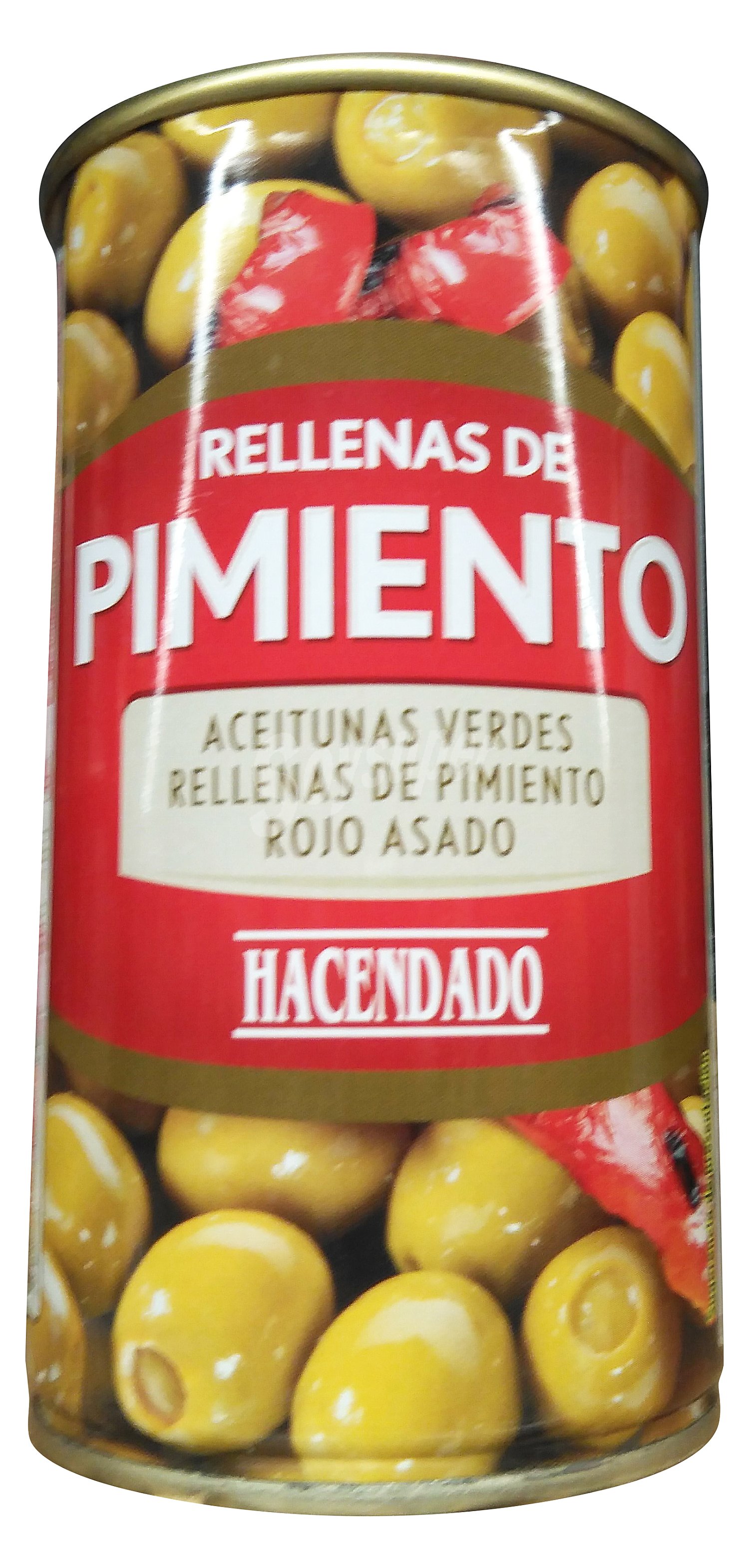 Aceituna rellena pimiento asado