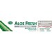 Aloe Fresh blanqueador accion retard gel dentifrico frescor menta verde fuerte tubo 100 ml