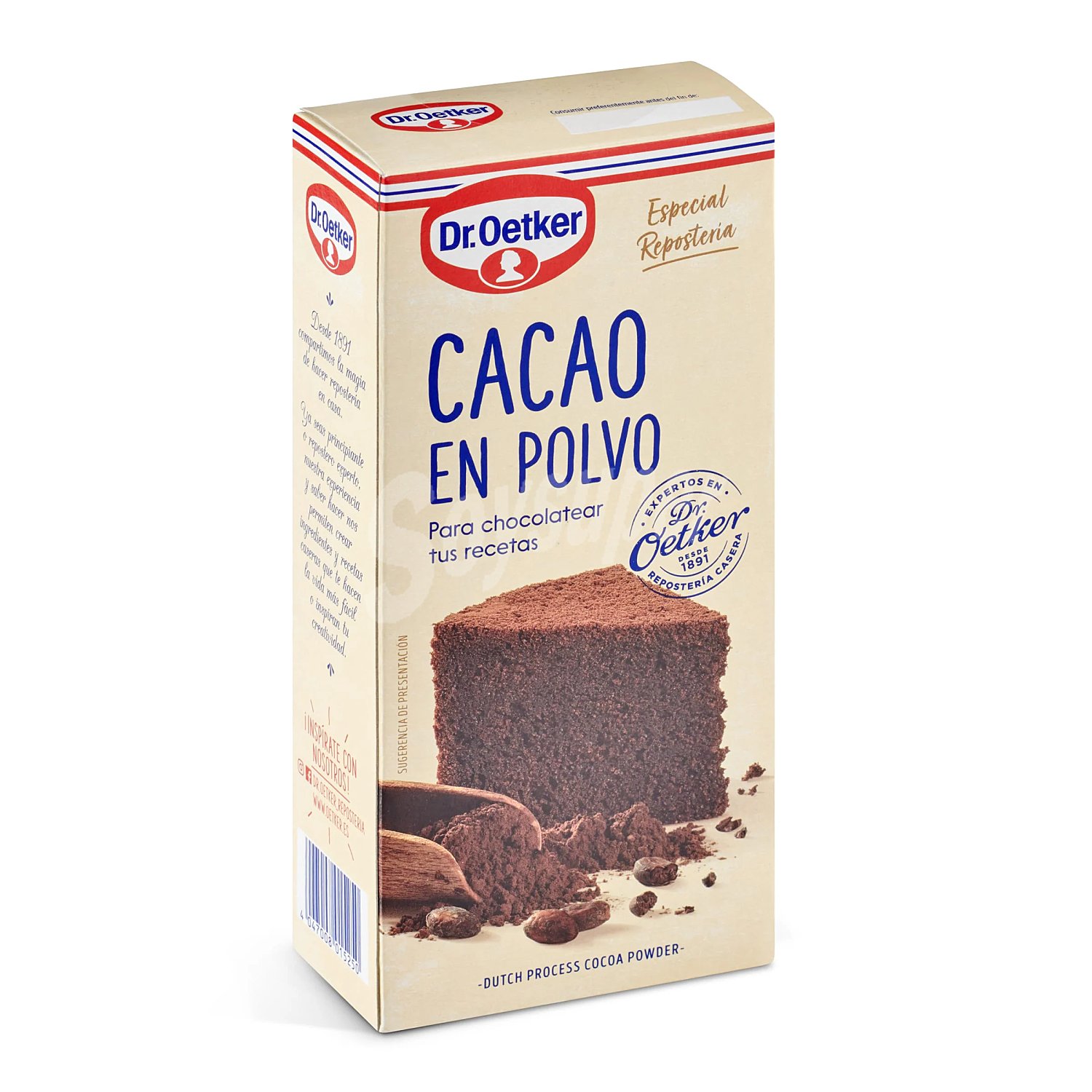 Cacao especial repostería Dr. Oetker