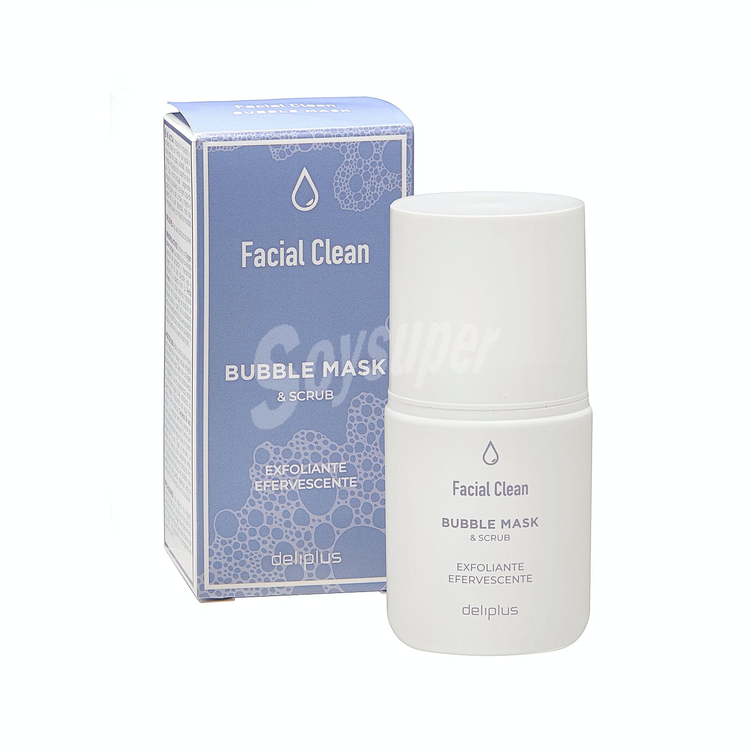 Mascarilla facial exfoliante oxigeno