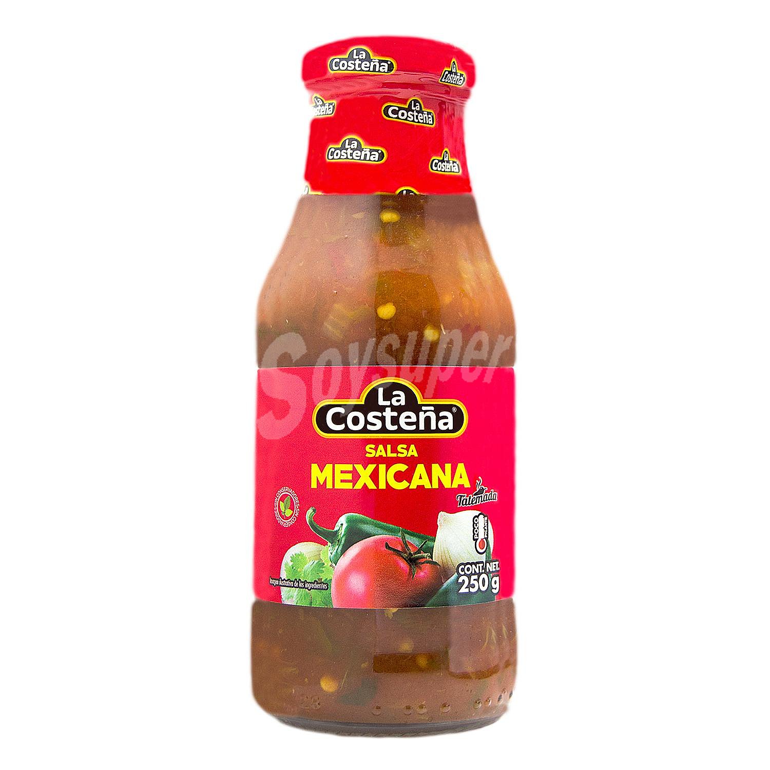 Salsa mexicana casera a base de tomates y verduras especial fajitas