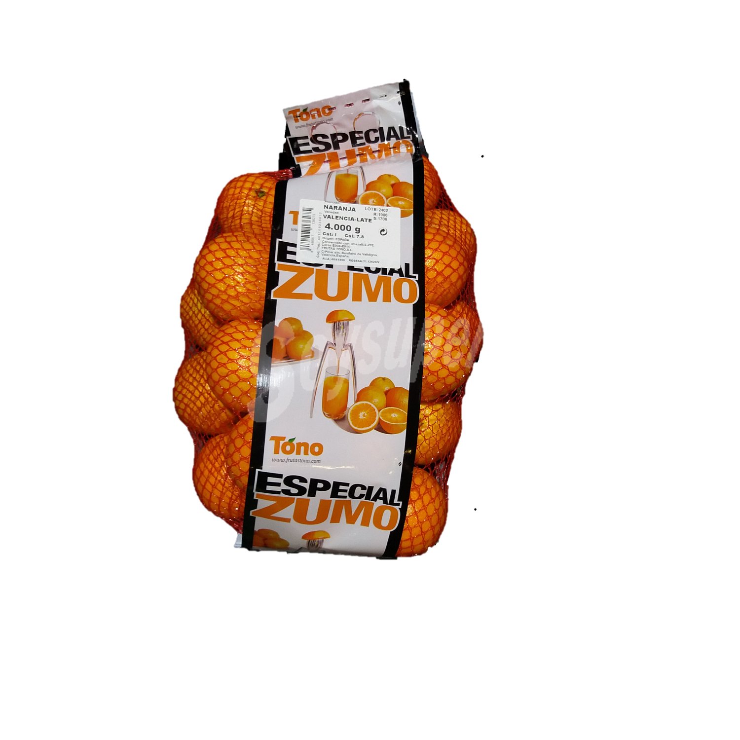 Naranja especial para zumo