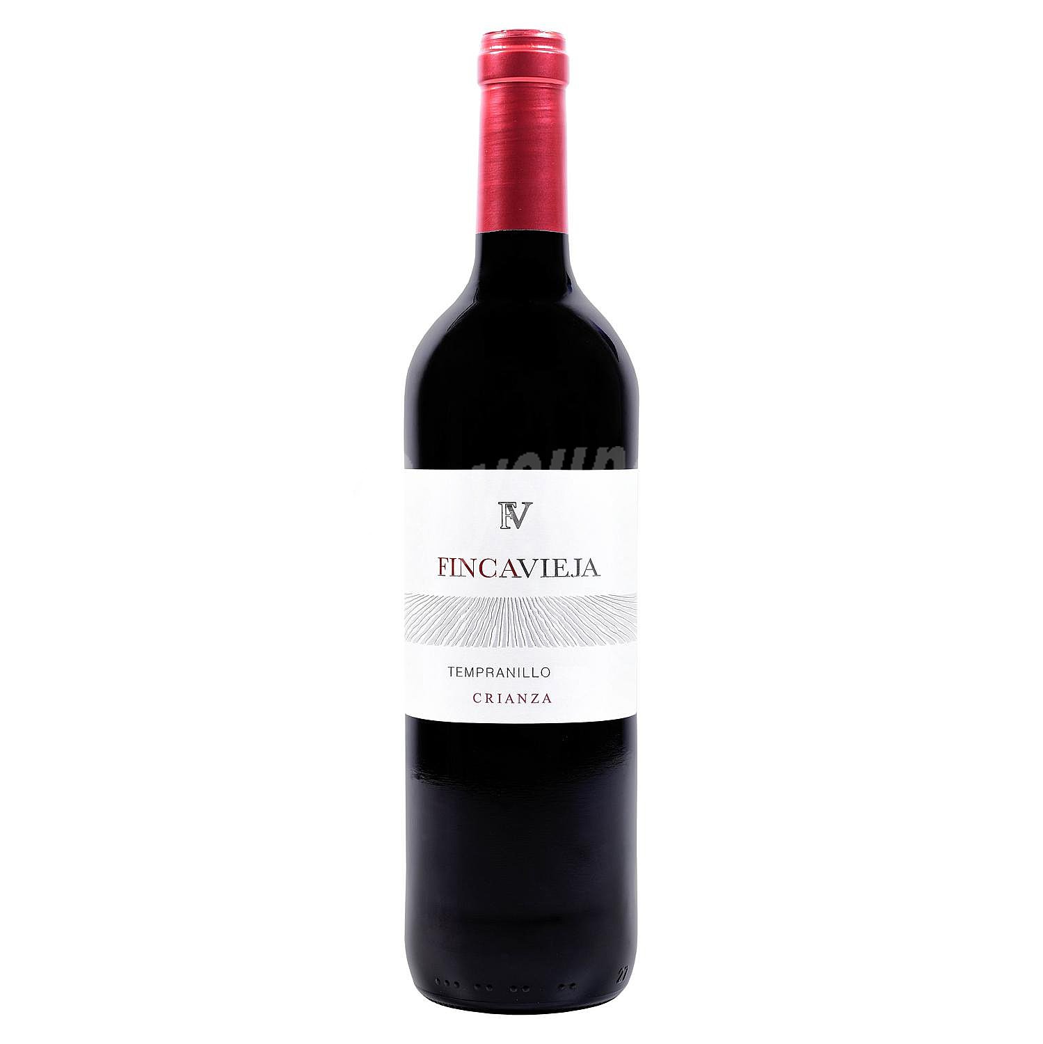 Vino tinto crianza tempranillo Fincavieja D.O. La Mancha