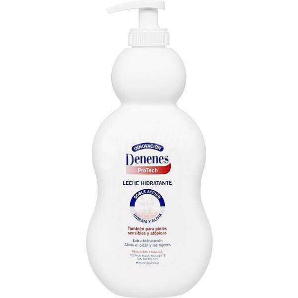 Leche hidratante corporal protectora doble acción para pieles sensibles y atópicasd