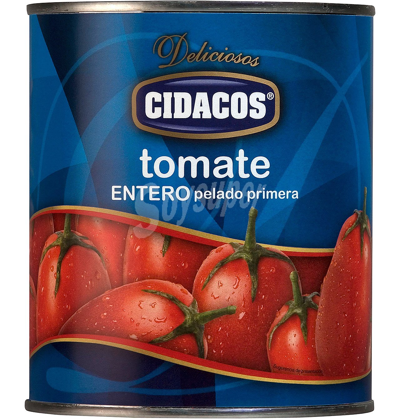 Tomate entero pelado primera