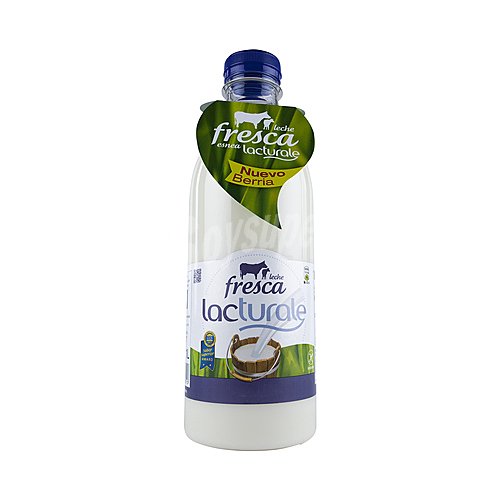 Lacturale Leche fresca de vaca, entera, pasteurizada y homogeneizada, de origen navarro lacturale