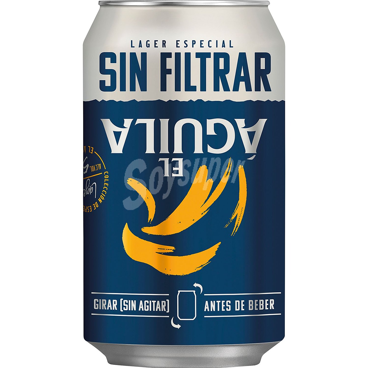 Cerveza El Águila sin filtrar