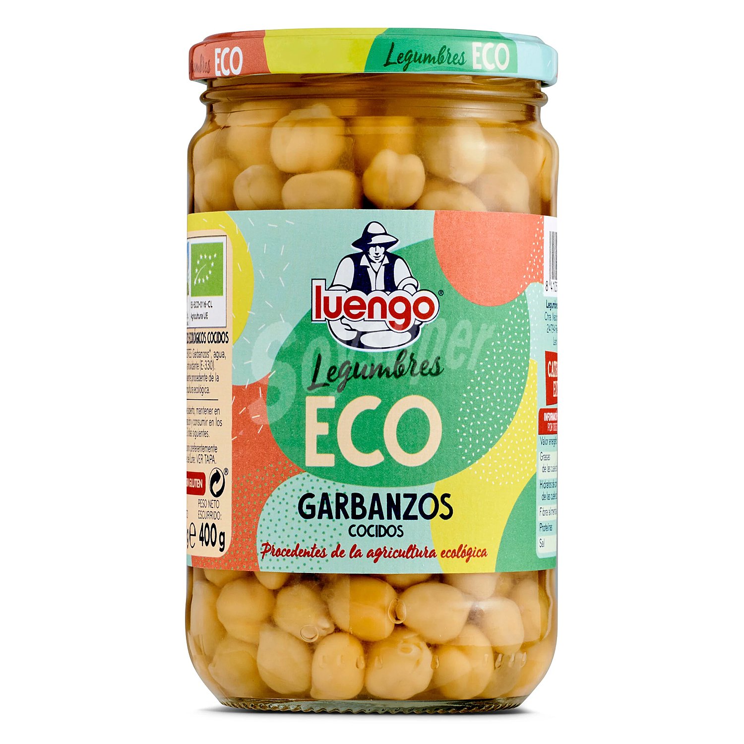 Garbanzo cocido ecológico