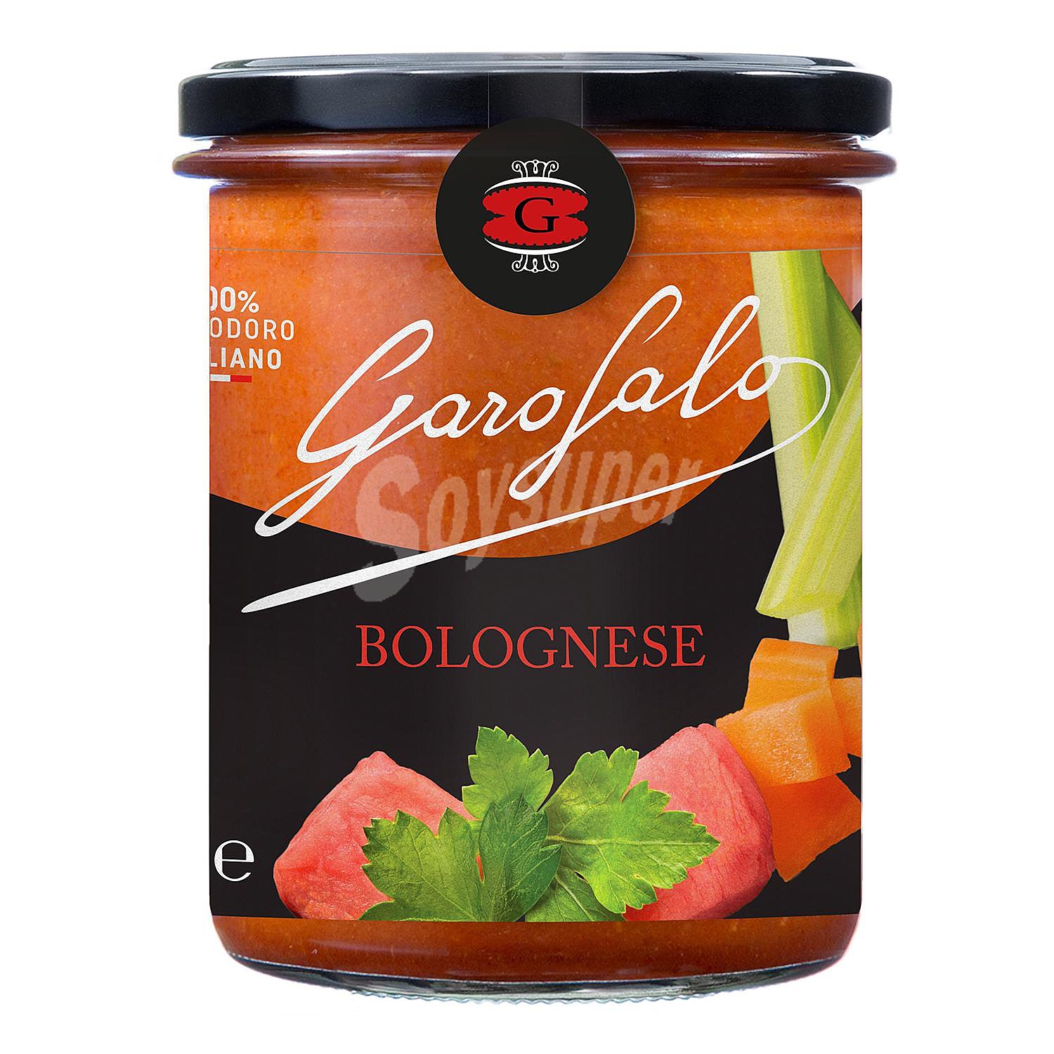 Salsa boloñesa para pasta Garofalo