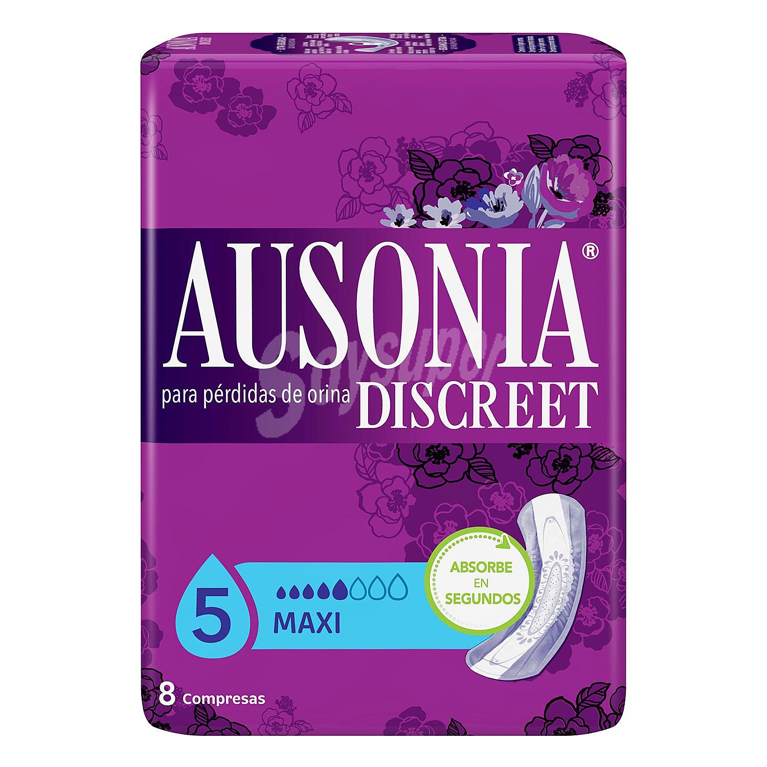 Compresa discreet maxi