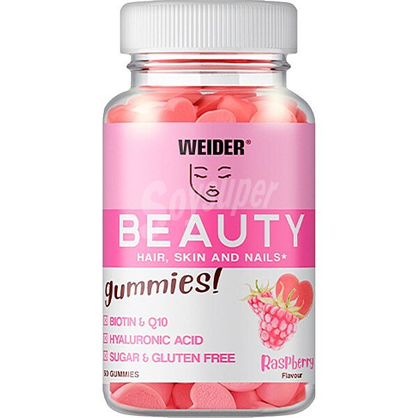 Complemento alimenticio, caramelos de goma beauty