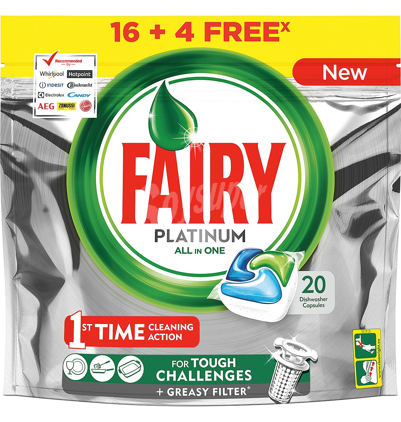 Lavavajilla fairy platinum