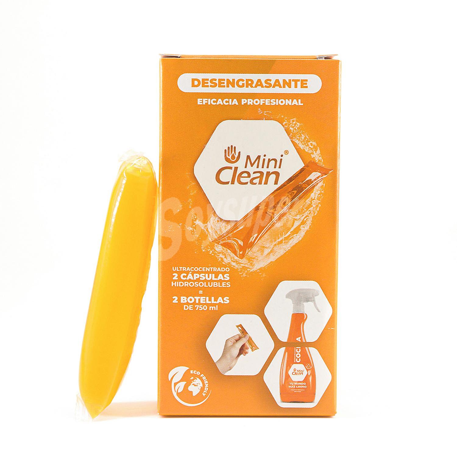 Desengrasante de cocina capsulas miniclean