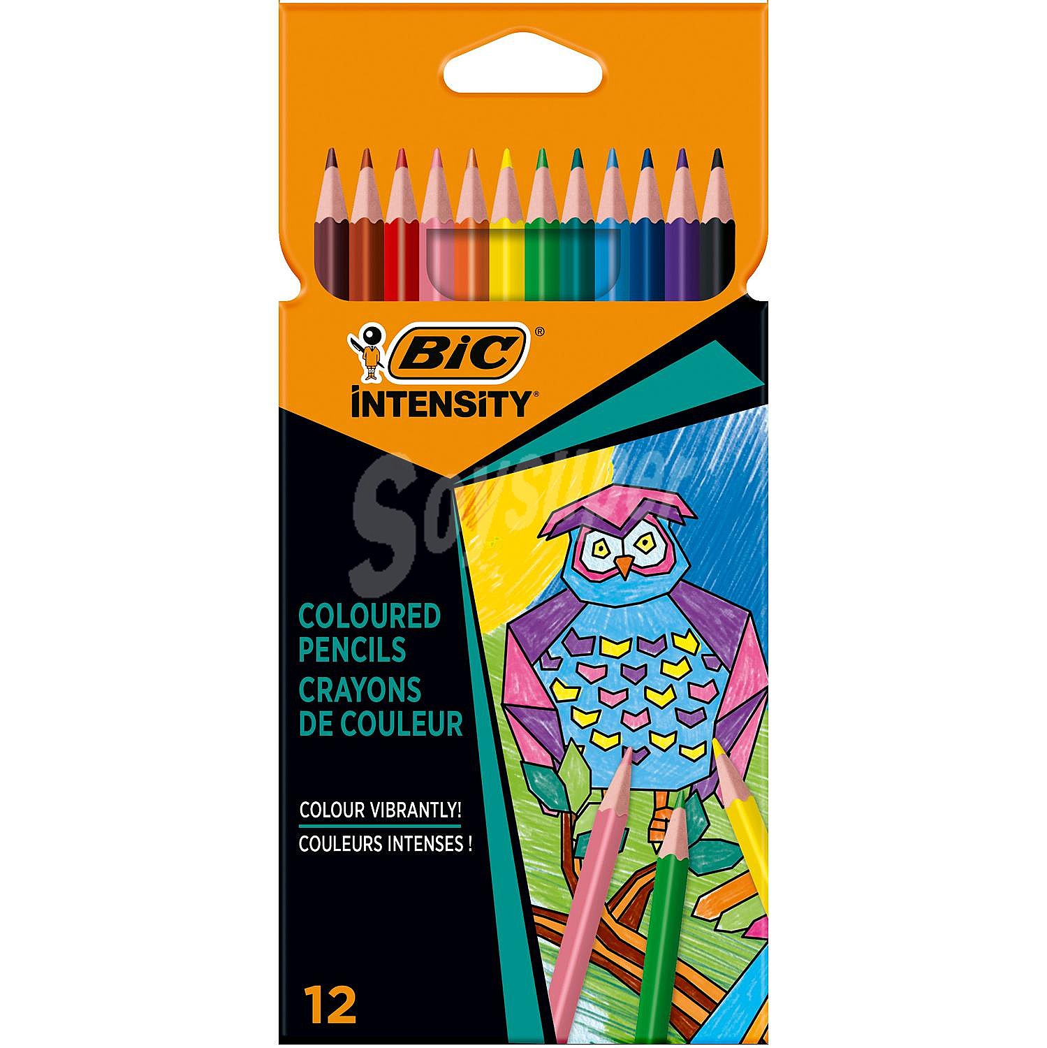 Lápices de Colores BIC Intensity Surtidos