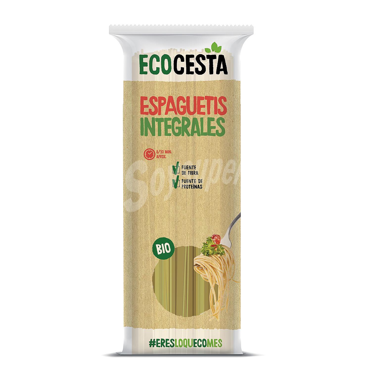 Espaguetis integrales ecológicos ecocesta