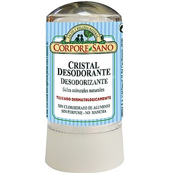 Desodorante cristal desodorizante con sales minerales naturales sistema roll-on 