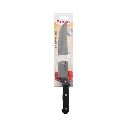 Cuchillo para carne hoja de acero inoxidable forjada en una única pieza, Profesional metaltex