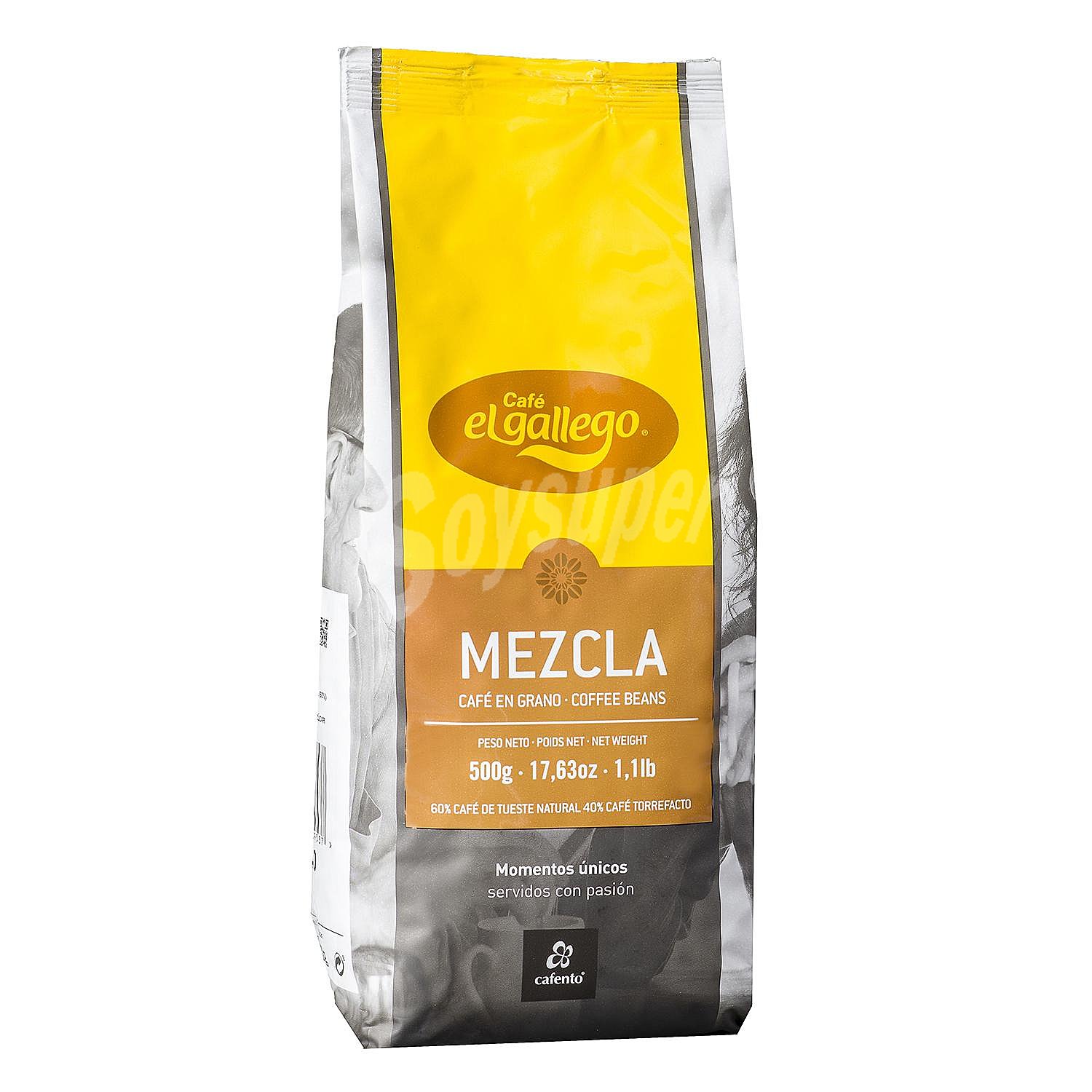 Café en grano mezcla 60/40