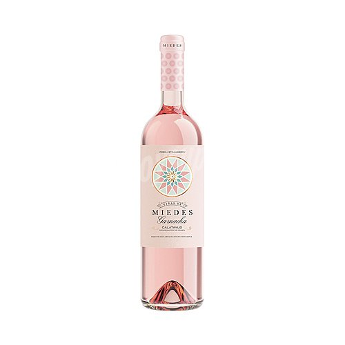 Viña DE miedes Vino rosado con un toque de fresa y D.O. Calatayud viña DE miedes