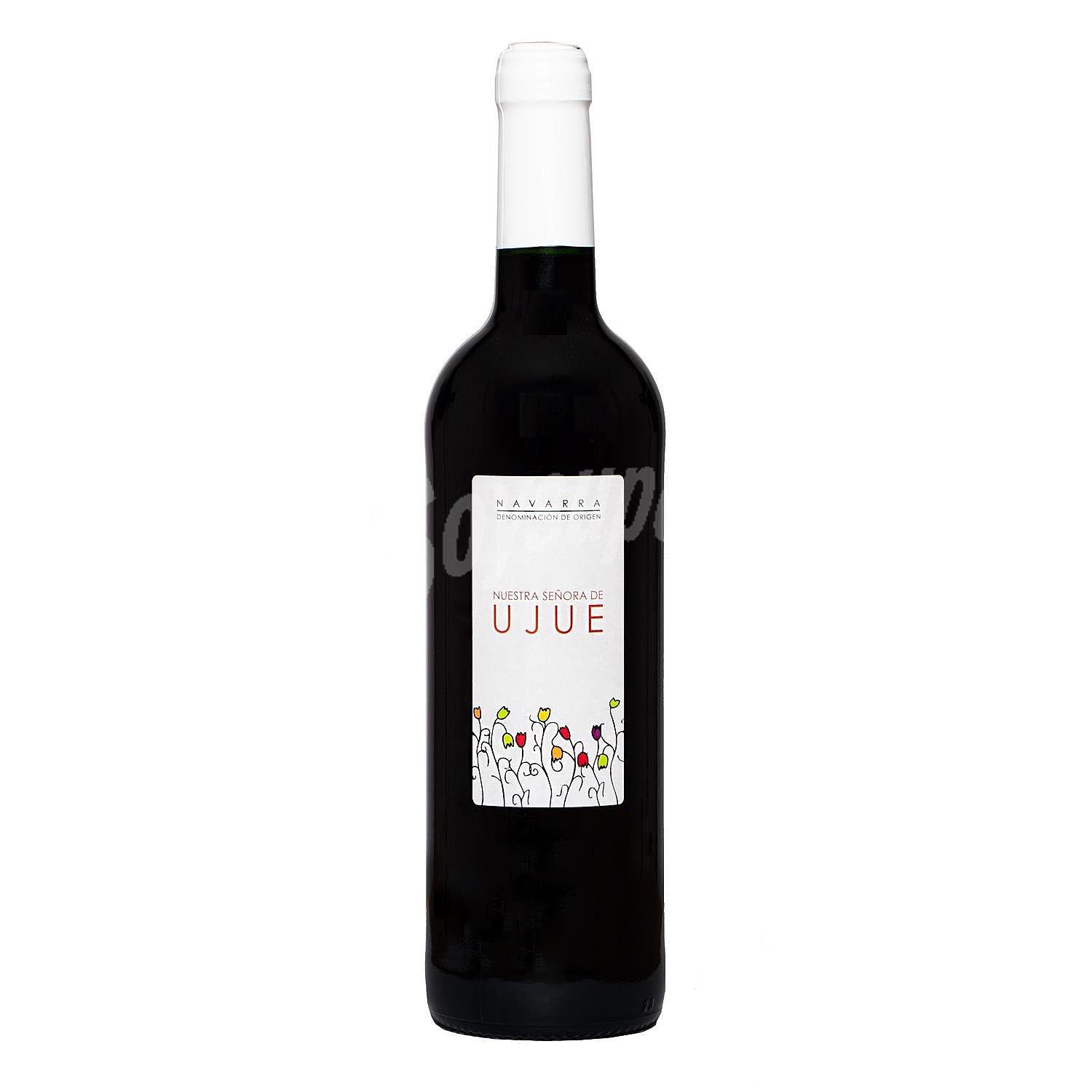 Vino tinto joven variedades tintas Nuestra Señora de Ujué D.O. Navarra