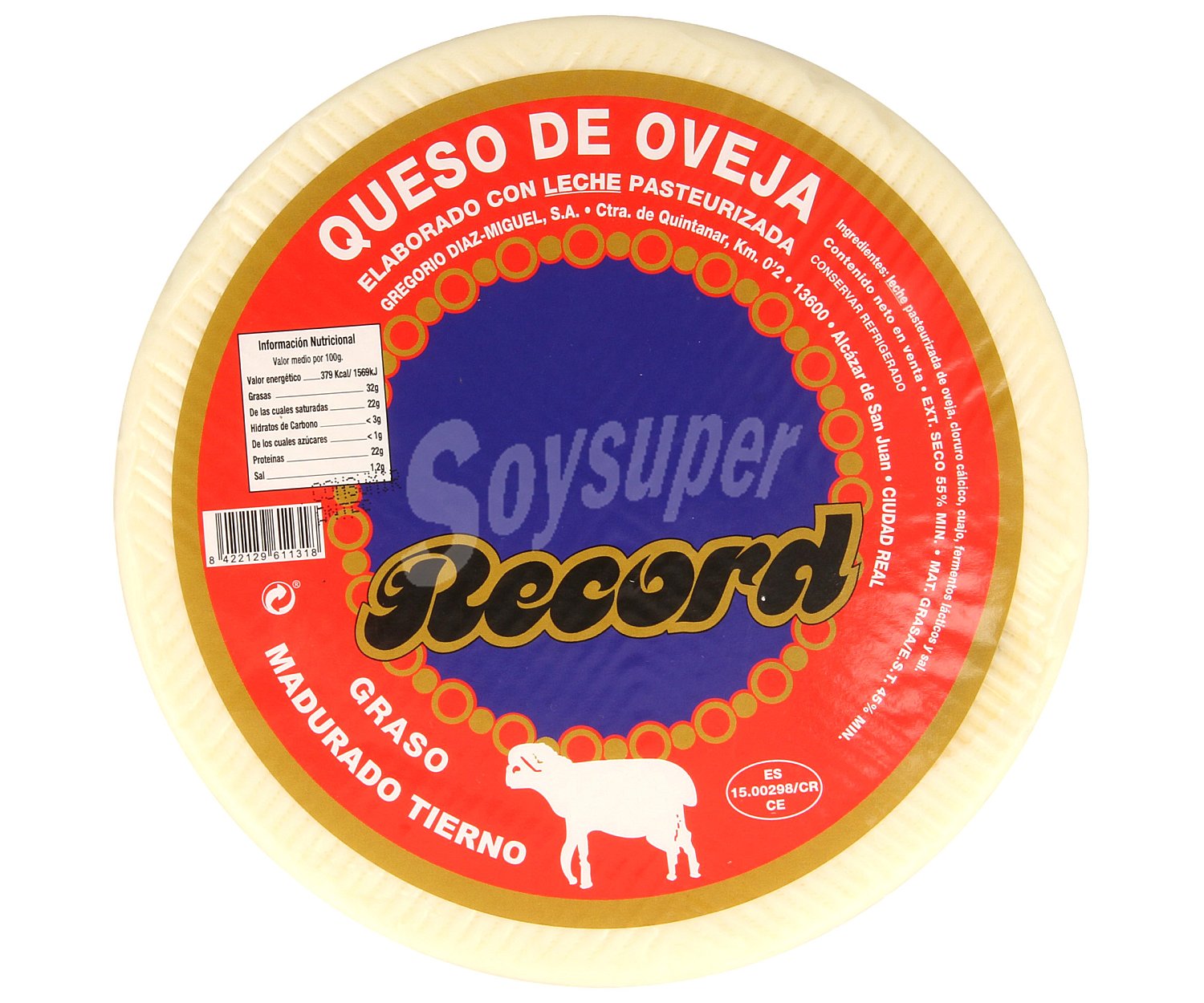 Queso de oveja curado