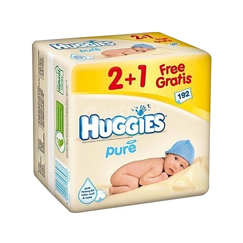 Huggies Toallitas húmedas para bebé huggies Pure