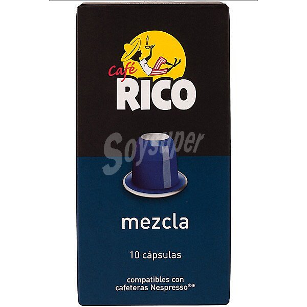 Café molido mezcla compatibles con máquinas Nespresso