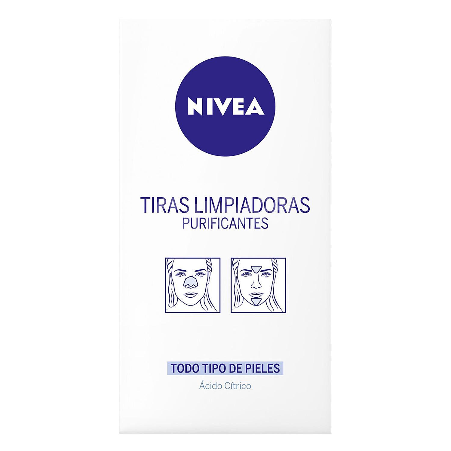 Tiras limpiadoras purificantes (elimina puntos negros y impurezas), para todo tipo de pieles