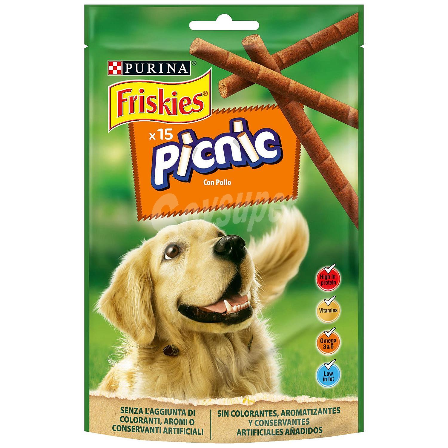 Barritas para perros Picnic pollo