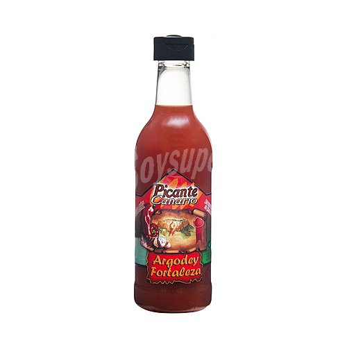 Argodey fortaleza Picante canario, elaborado sin gluten, ni conservantes ni colorantes argodey fortaleza