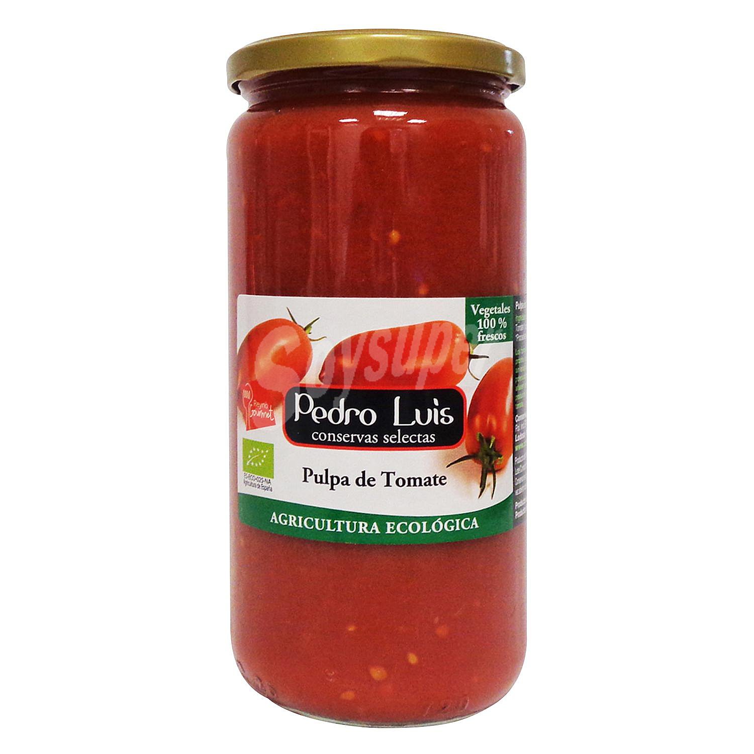 Pulpa de tomate ecológico Pedro Luis