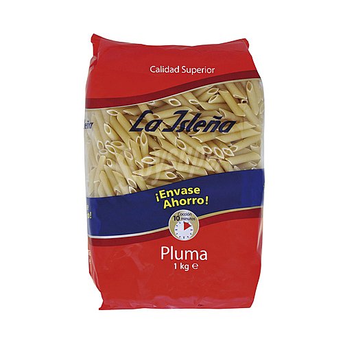 La isleña Pasta pluma la isleña